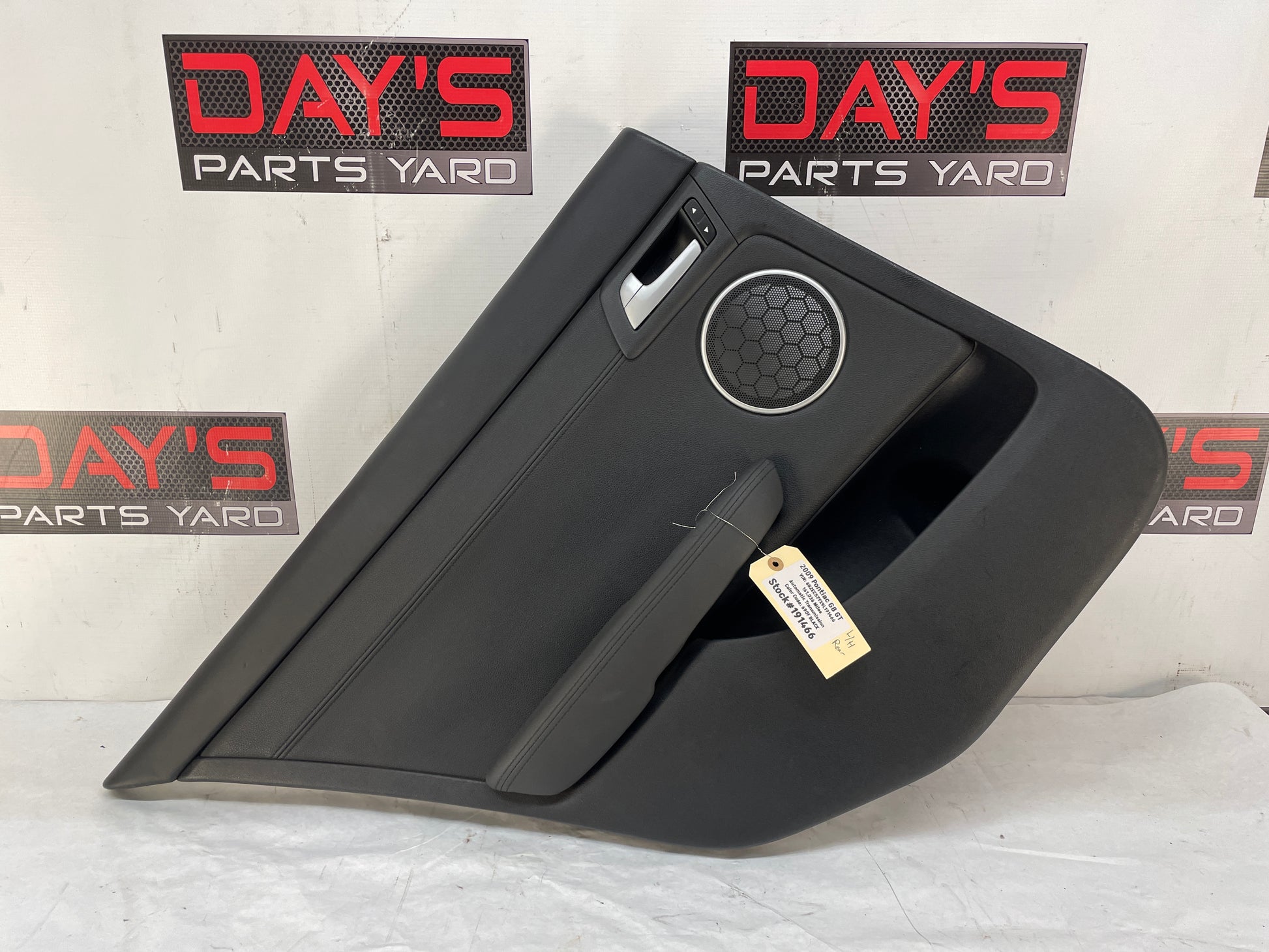 2009 Pontiac G8 GT LH Driver Rear Interior Door Panel Trim OEM - Day's Parts Yard
