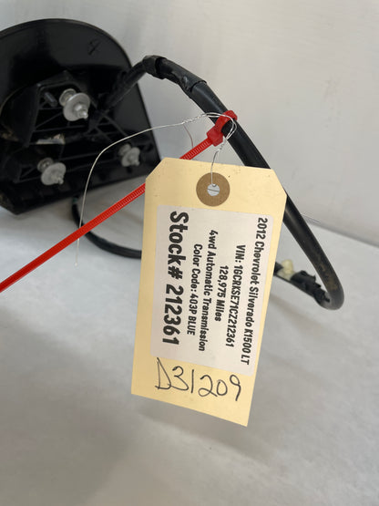 2012 Chevy Silverado K1500 LT RH Passenger Exterior Outside Mirror OEM - Day's Parts Yard
