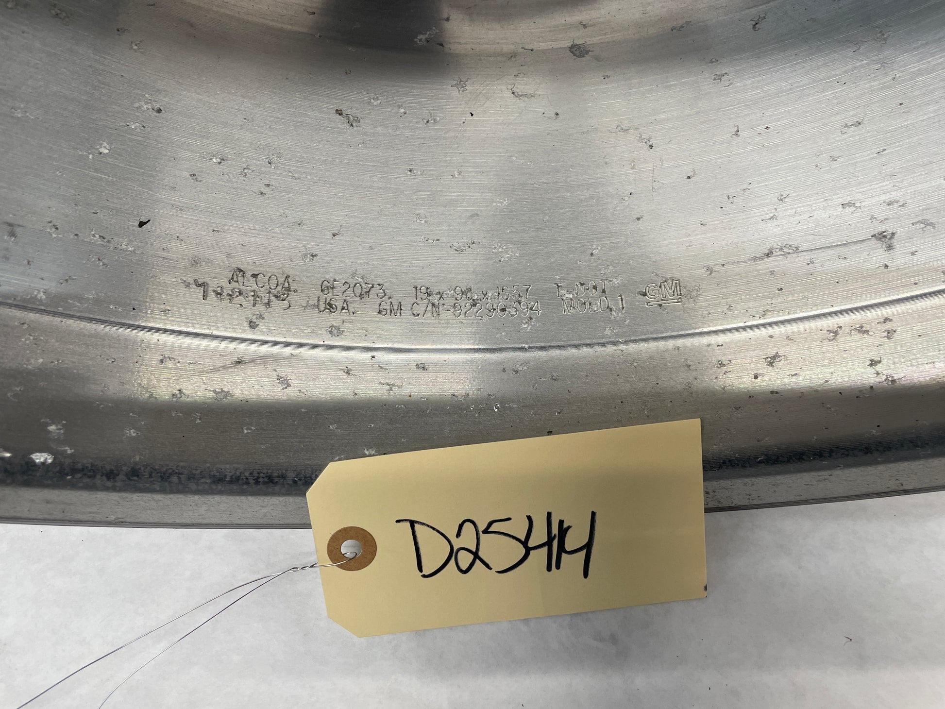 2014 Chevy SS Sedan  Factory OEM Rear Wheel 19X9 - Day's Parts Yard