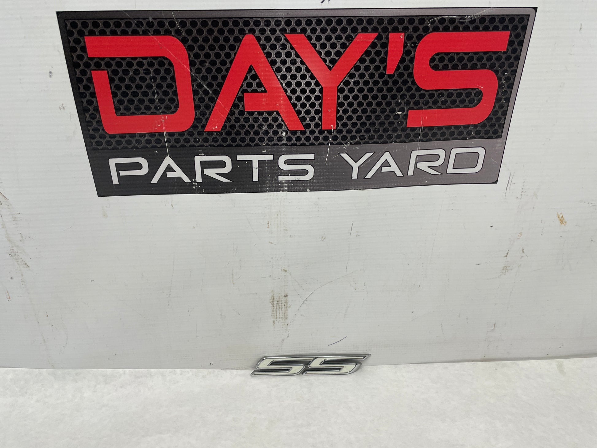 2014 Chevy SS Sedan Trunk SS Emblem OEM - Day's Parts Yard