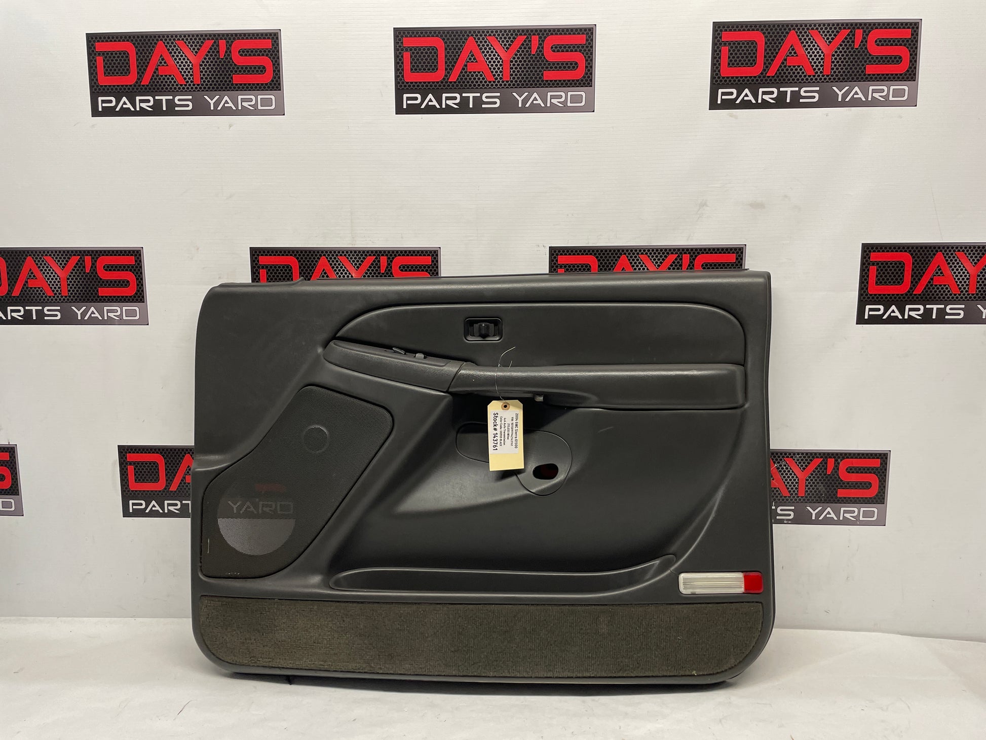 2004 GMC Sierra K1500 RH Passenger Front Door Panel Dark Pewter OEM - Day's Parts Yard