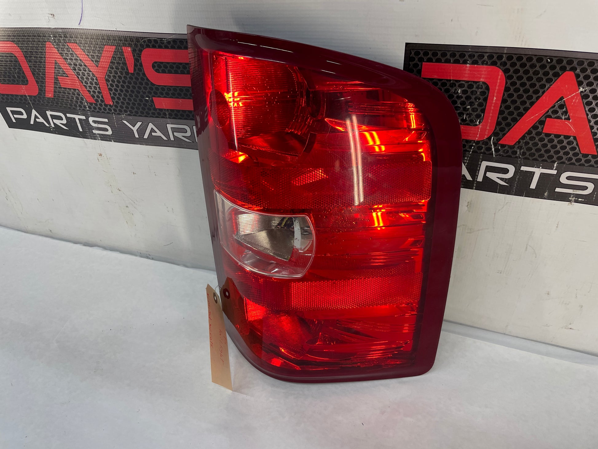 2012 Chevy Silverado K1500 LT RH Passenger Tail Light Taillight Lamp OEM - Day's Parts Yard