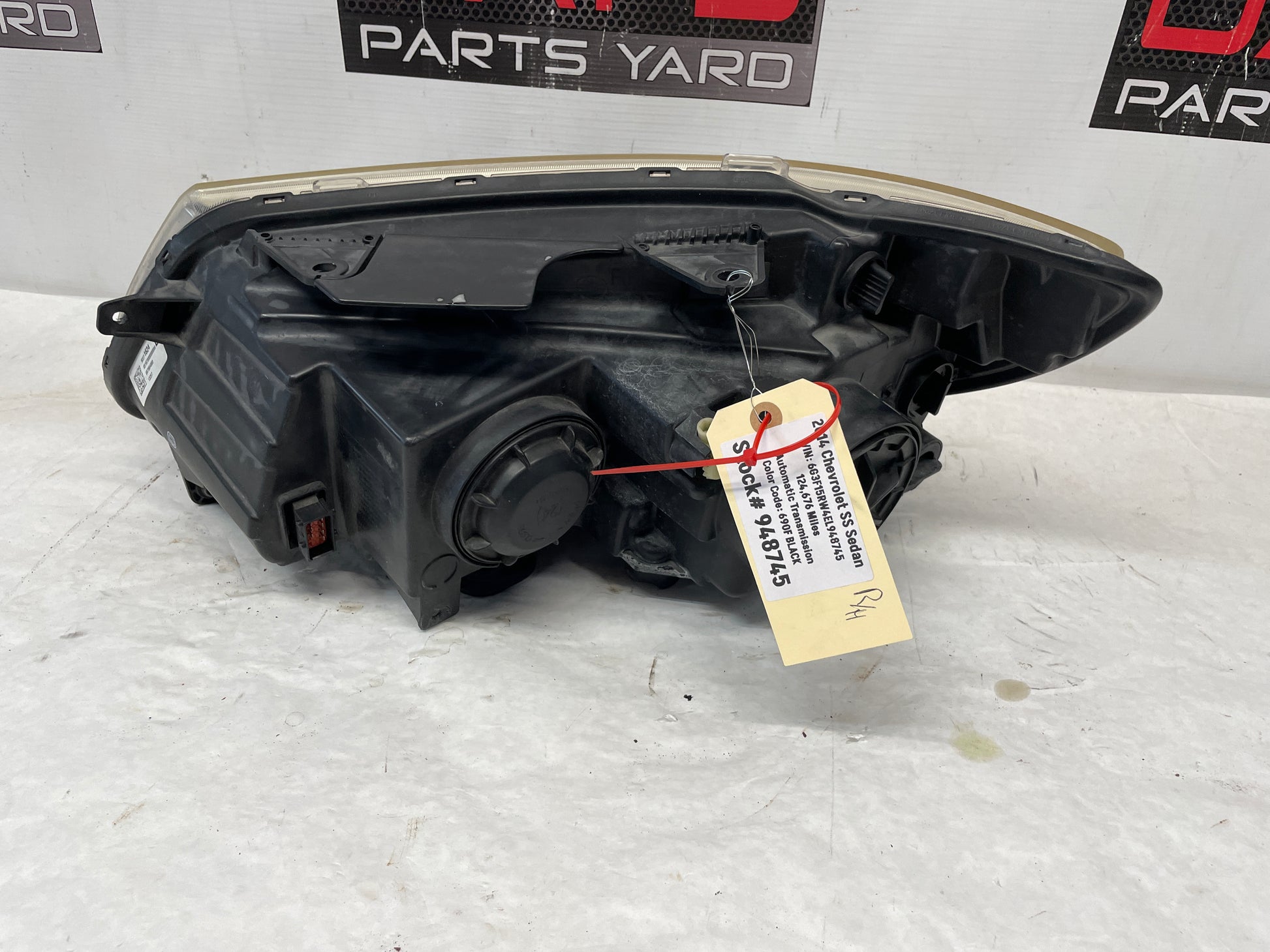 2014 Chevy SS Sedan RH Passenger Head Light Lamp Headlight OEM - Day's Parts Yard