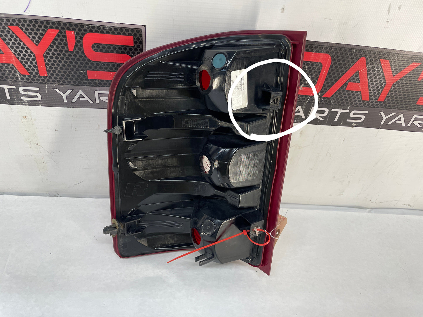 2012 Chevy Silverado K1500 LT RH Passenger Tail Light Taillight Lamp OEM - Day's Parts Yard