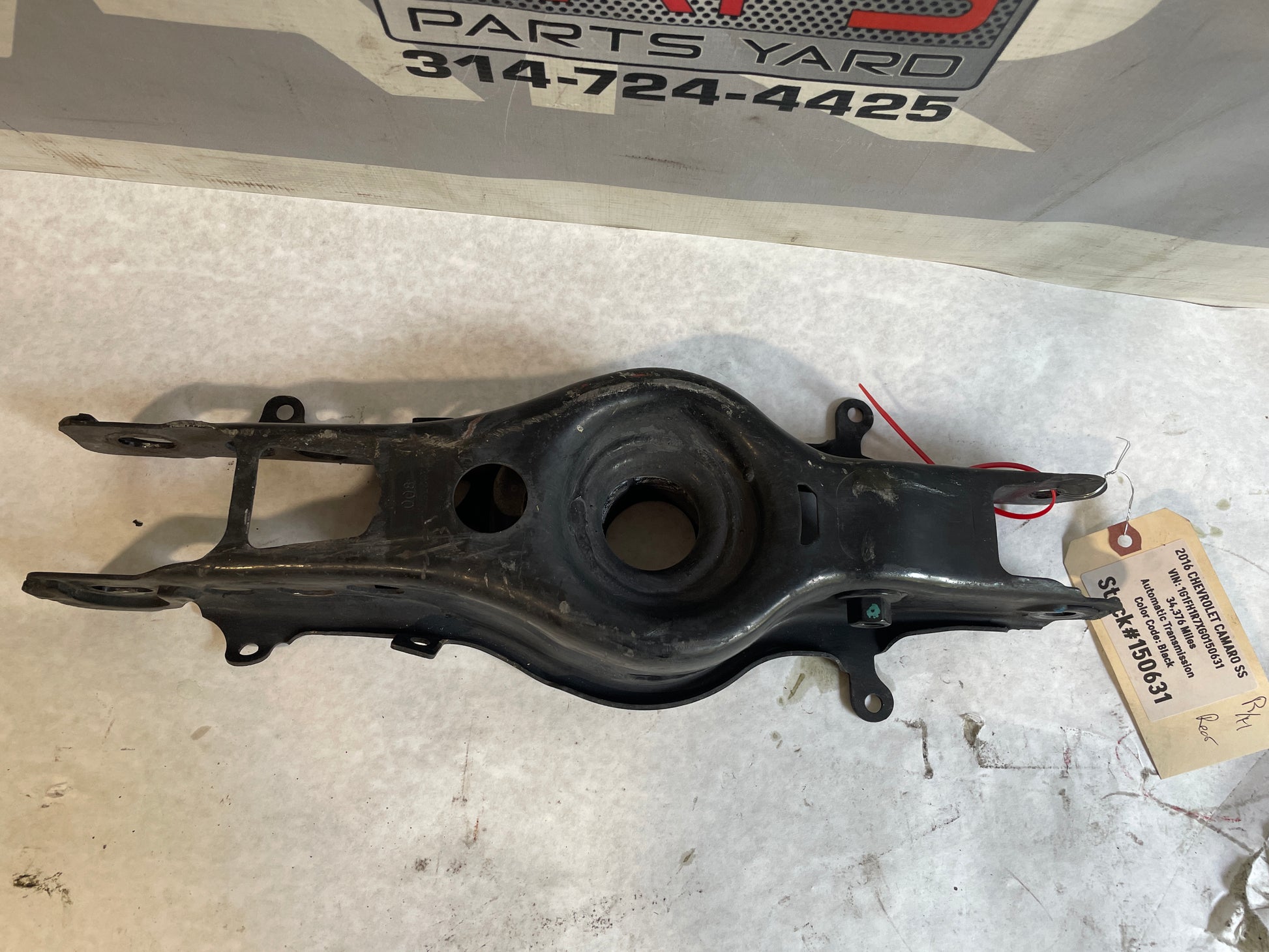 2016 Chevy Camaro SS Rear RH Passenger Lower Control Arm Spring Perch OEM - Day's Parts Yard