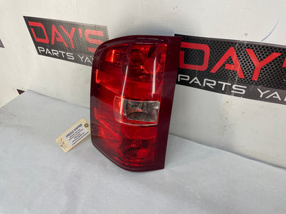 2012 Chevy Silverado K1500 LT LH Driver Tail Light Taillight Lamp OEM - Day's Parts Yard