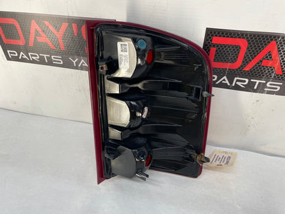 2012 Chevy Silverado K1500 LT LH Driver Tail Light Taillight Lamp OEM - Day's Parts Yard