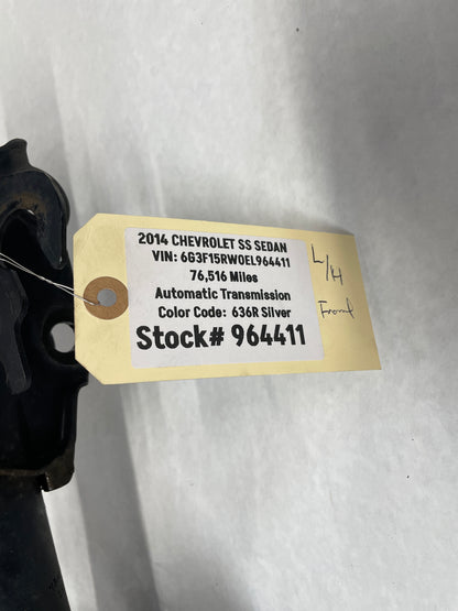 2014 Chevy SS Sedan LH Driver Front Strut Assembly OEM - Day's Parts Yard