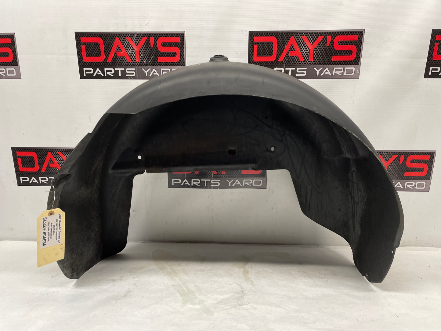 2013 Chevy Camaro ZL1 RH Passenger Rear Fender Wheel House Well Liner OEM
