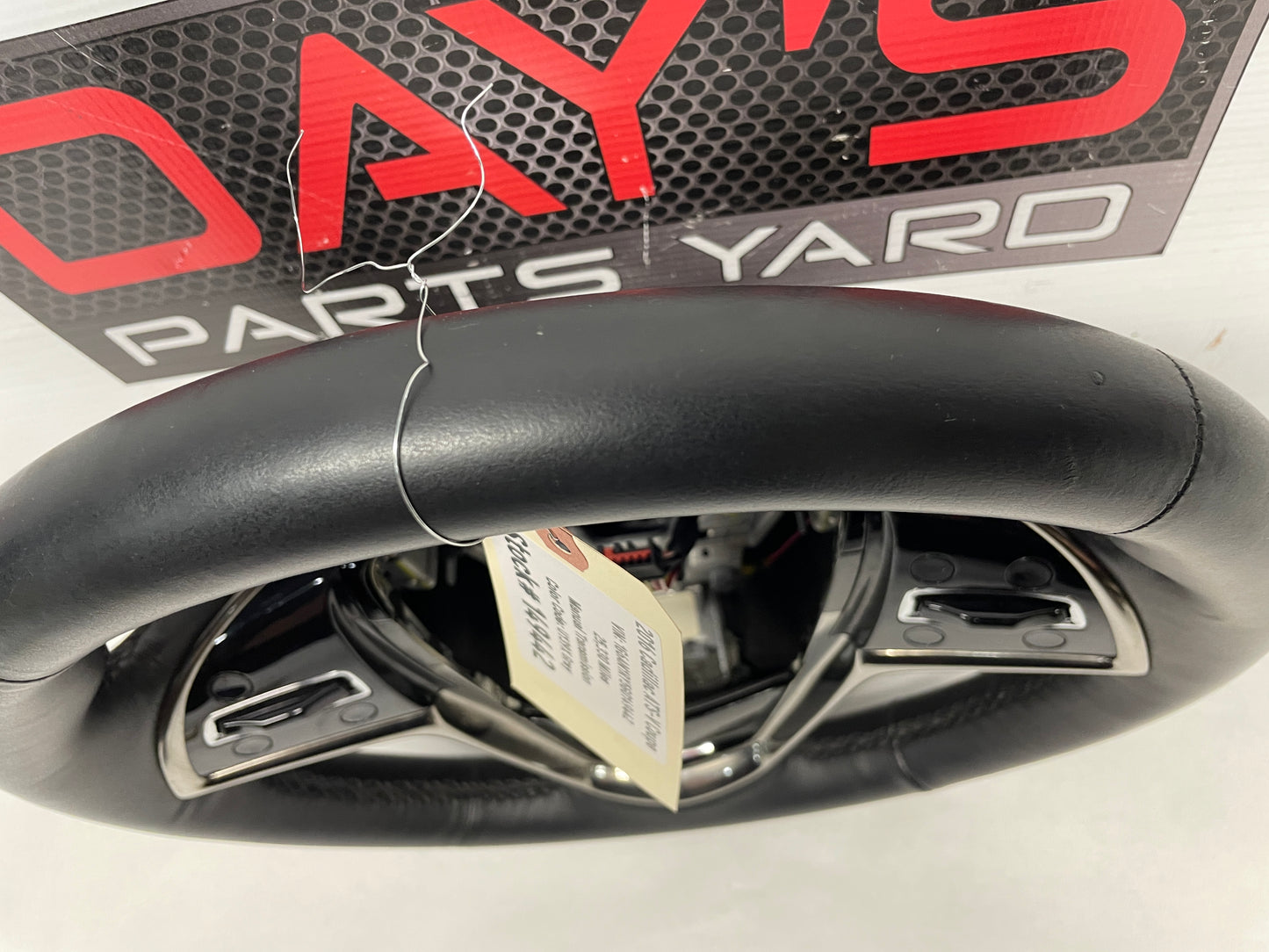 2016 Cadillac ATS-V Coupe Leather M6 Manual Steering Wheel OEM