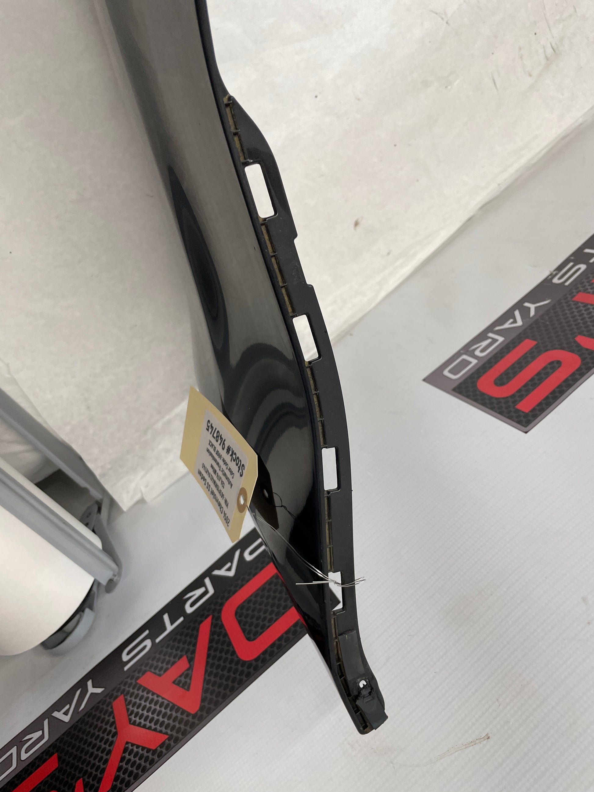 2014 Chevy SS Sedan Rear Bumper Cover Assembly Black OEM - Day's Parts Yard