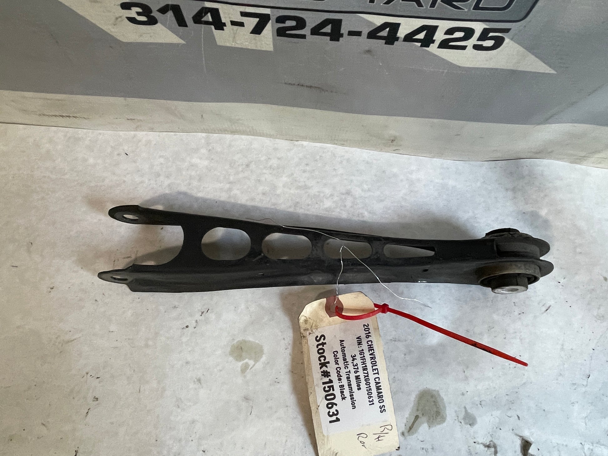 2016 Chevy Camaro SS Rear RH Passenger Upper Control Arm OEM - Day's Parts Yard