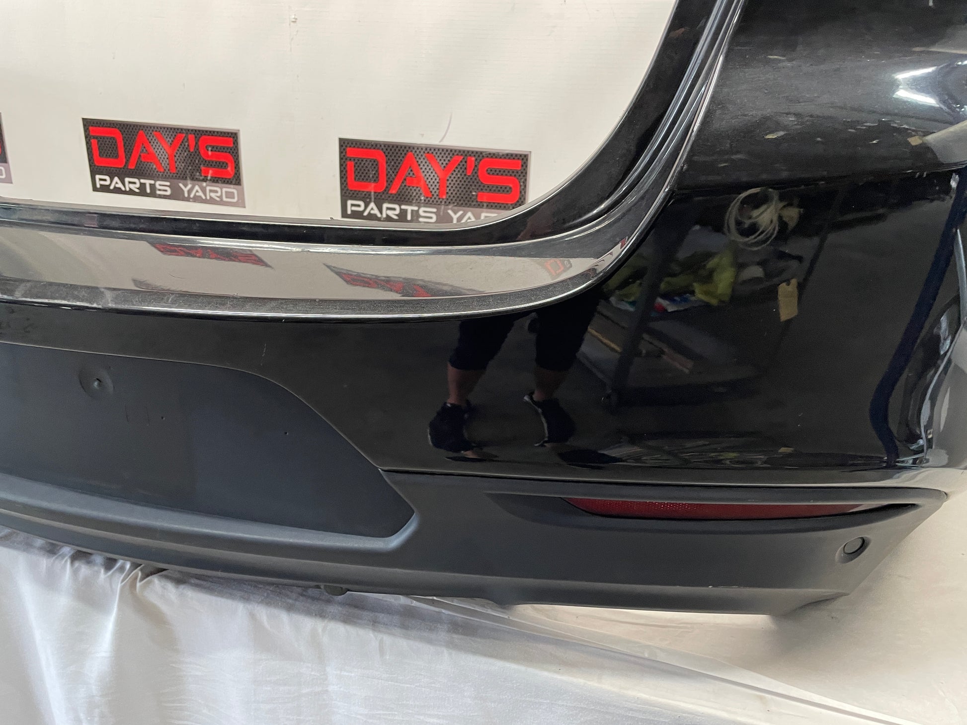 2014 Chevy SS Sedan Rear Bumper Cover Assembly Black OEM - Day's Parts Yard