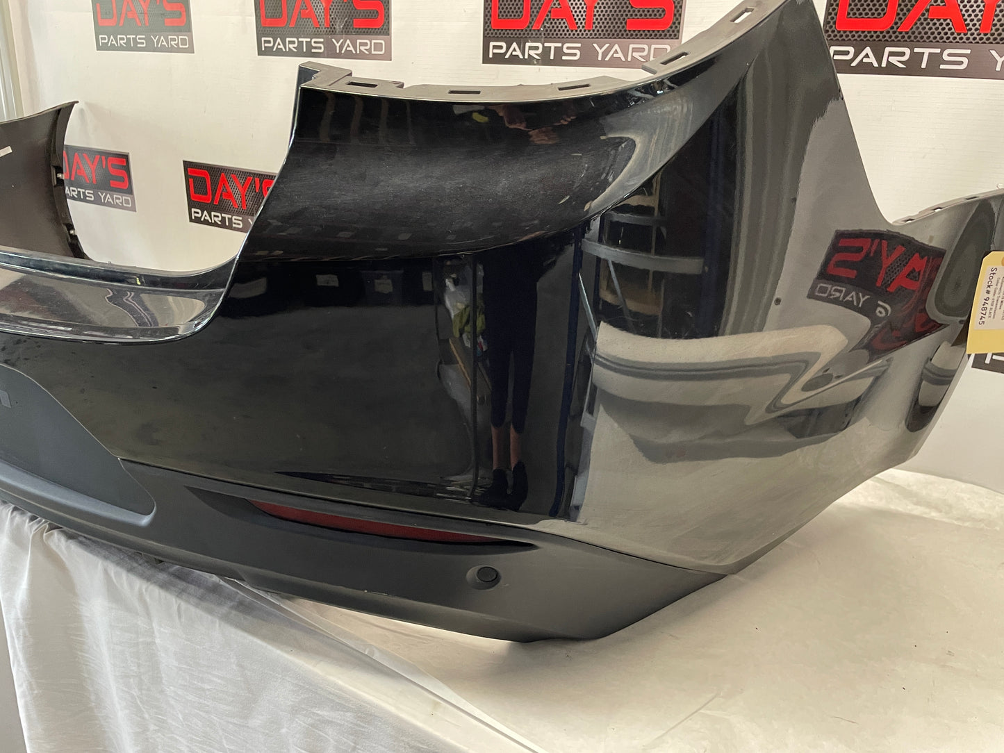 2014 Chevy SS Sedan Rear Bumper Cover Assembly Black OEM - Day's Parts Yard