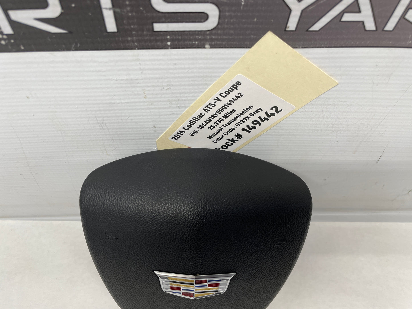 2016 Cadillac ATS-V Coupe Steering Wheel Airbag Air Bag OEM