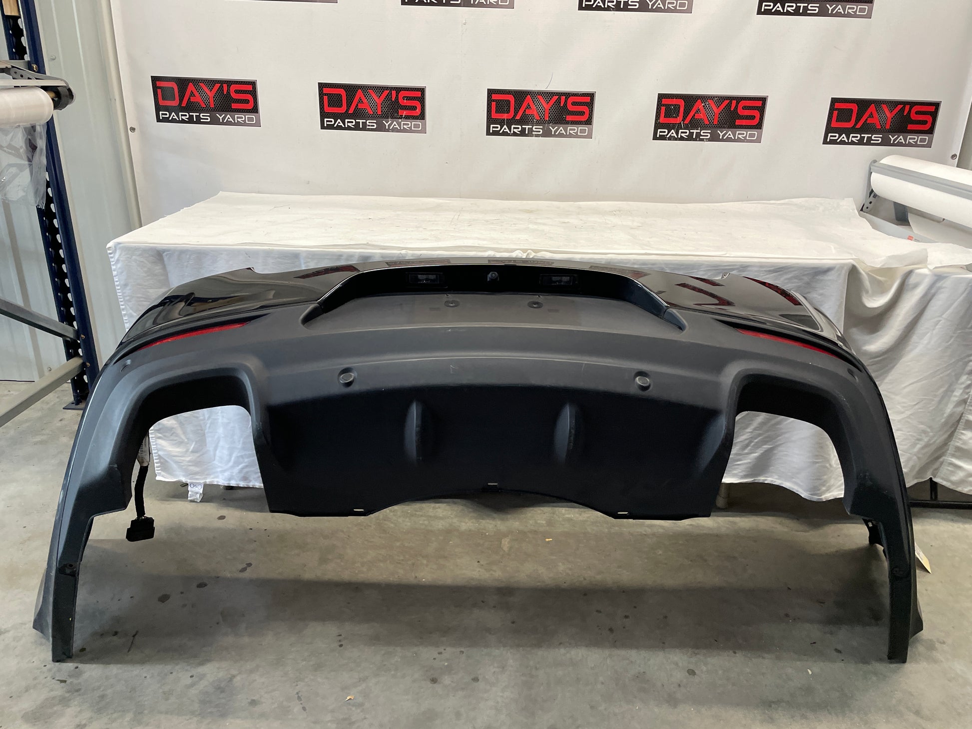 2014 Chevy SS Sedan Rear Bumper Cover Assembly Black OEM - Day's Parts Yard