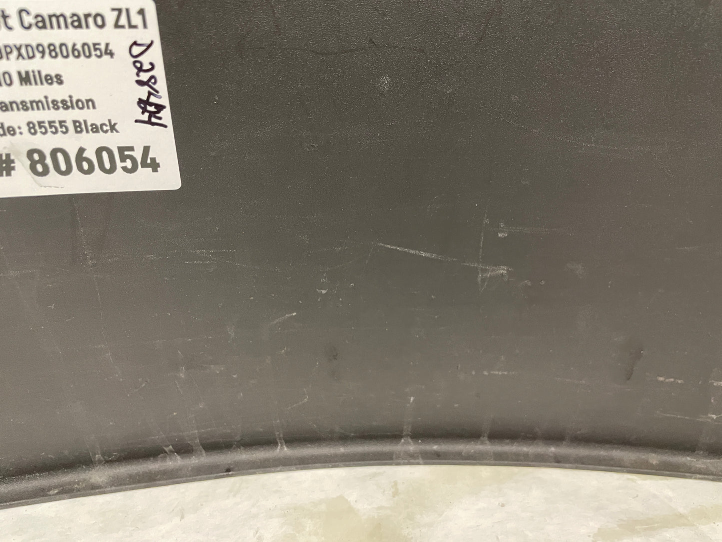 2013 Chevy Camaro ZL1 Rear Trunk Tailgate Body Panel Trim OEM