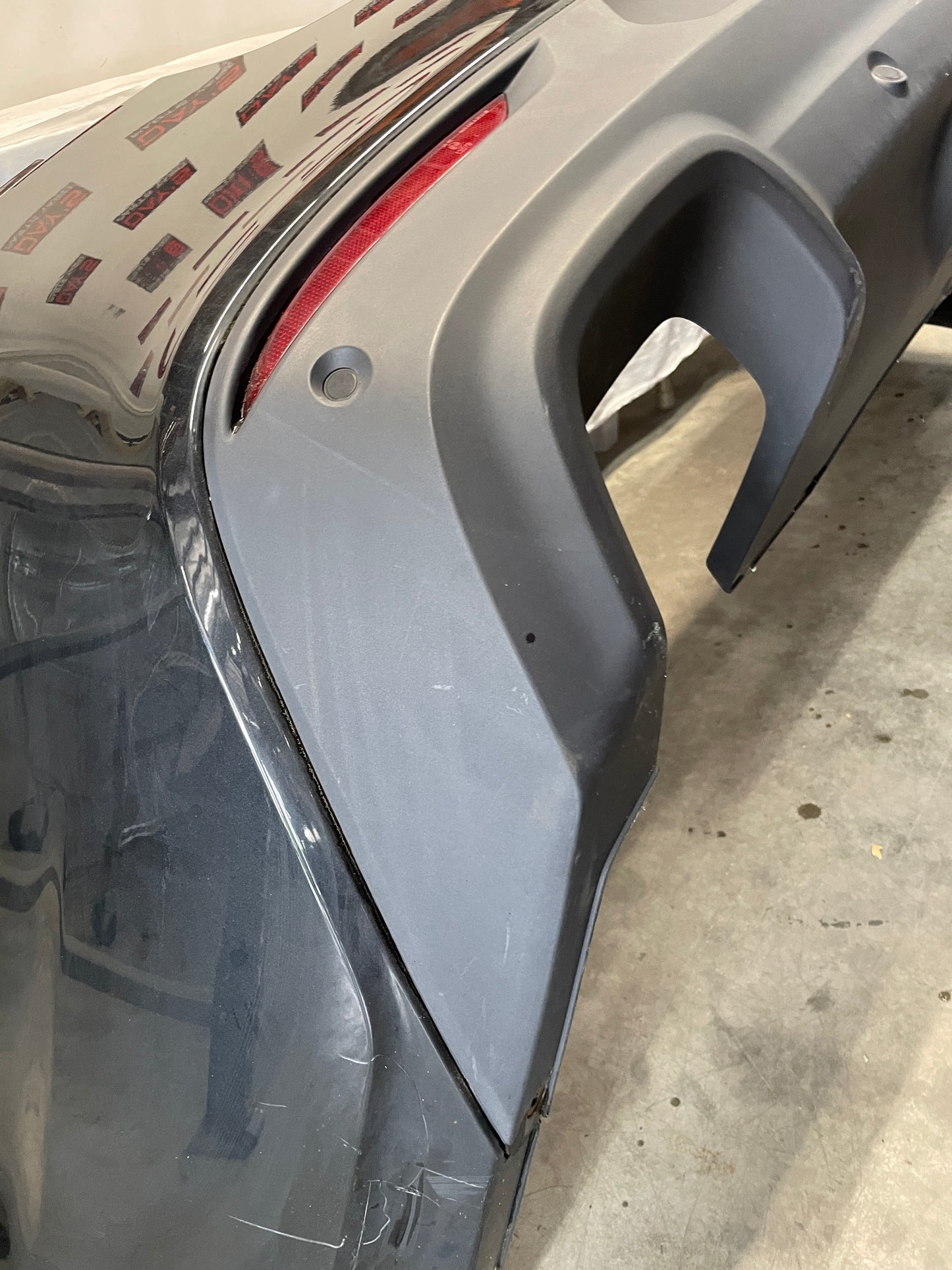 2014 Chevy SS Sedan Rear Bumper Cover Assembly Black OEM - Day's Parts Yard