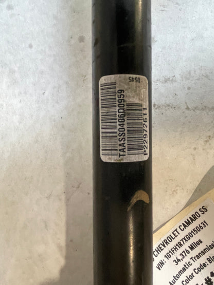 2016 Chevy Camaro SS RH Passenger CV Axle Half Shaft OEM