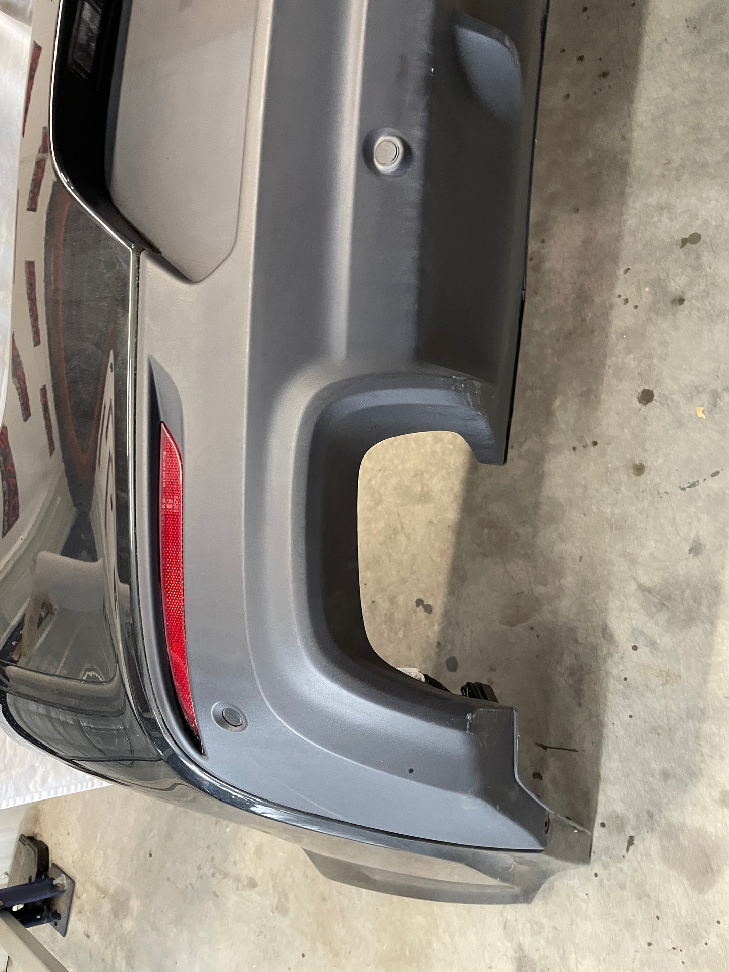 2014 Chevy SS Sedan Rear Bumper Cover Assembly Black OEM - Day's Parts Yard