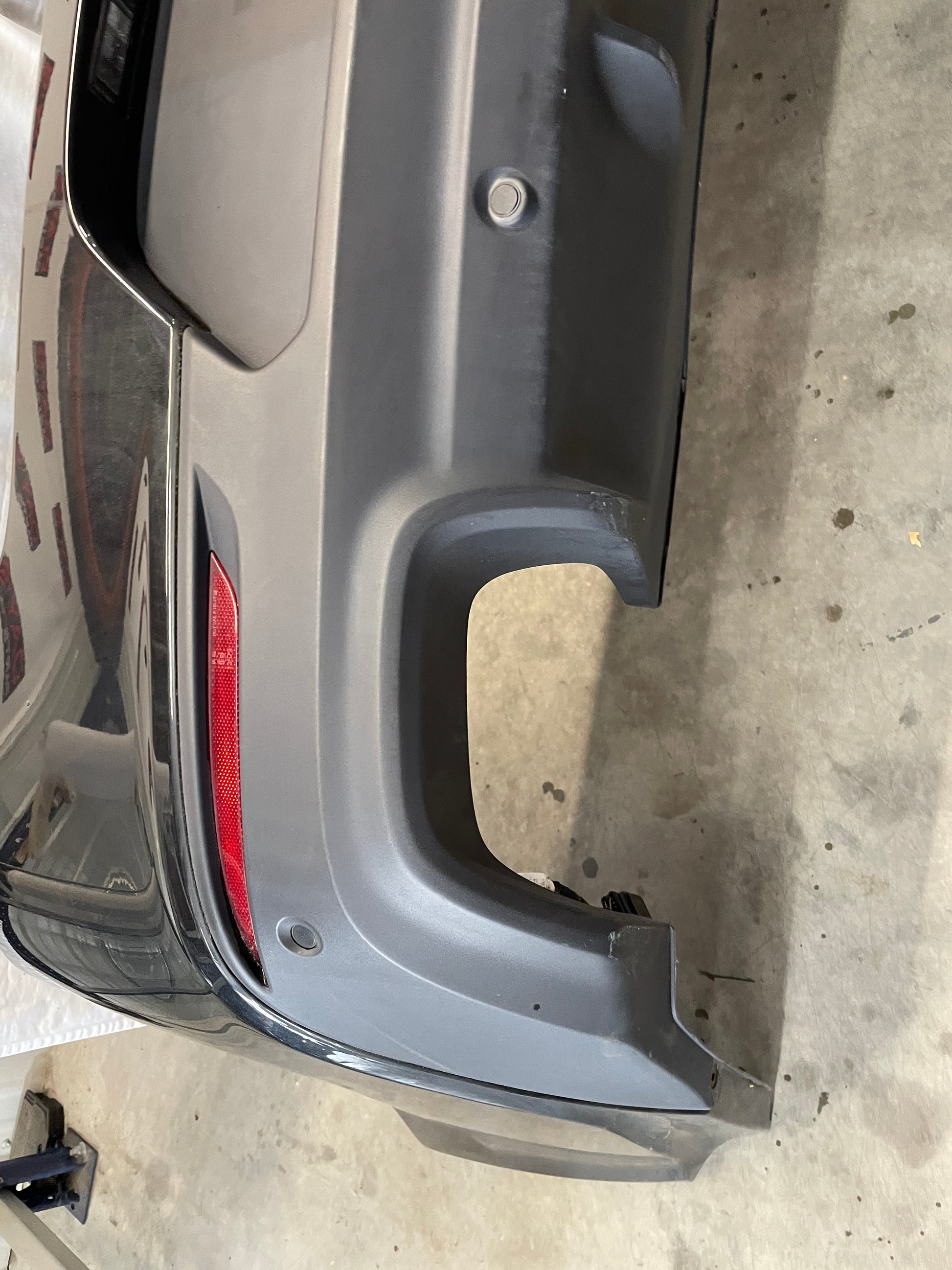 2014 Chevy SS Sedan Rear Bumper Cover Assembly Black OEM - Day's Parts Yard