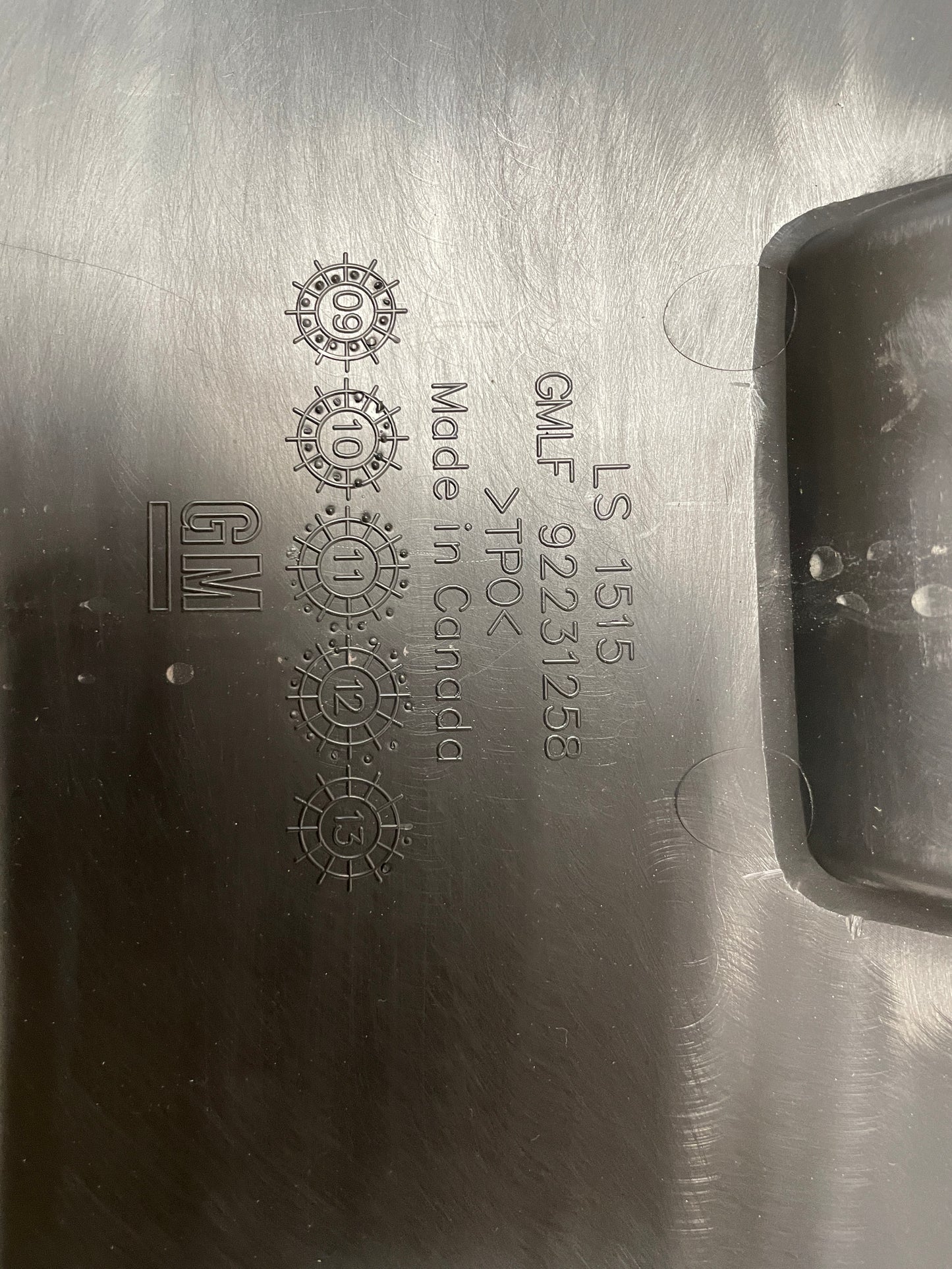 2013 Chevy Camaro ZL1 Rear Trunk Tailgate Body Panel Trim OEM