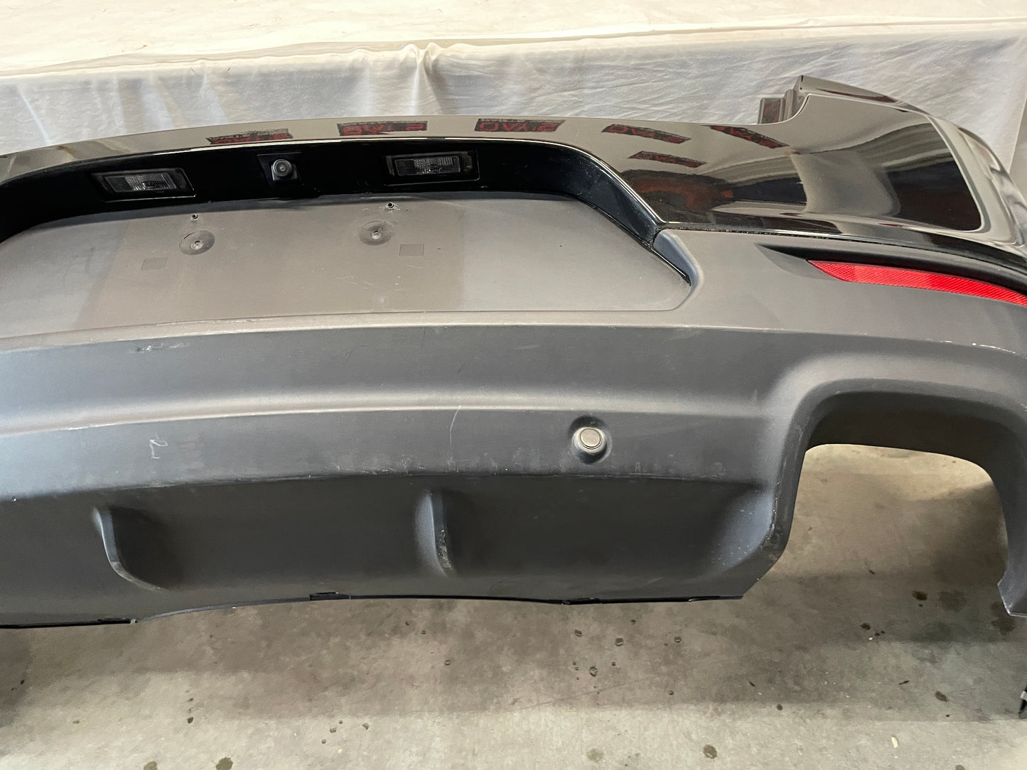 2014 Chevy SS Sedan Rear Bumper Cover Assembly Black OEM - Day's Parts Yard