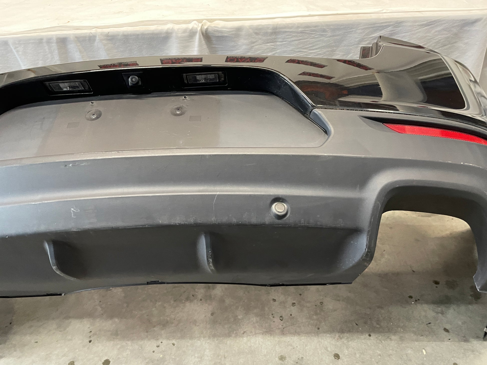 2014 Chevy SS Sedan Rear Bumper Cover Assembly Black OEM - Day's Parts Yard
