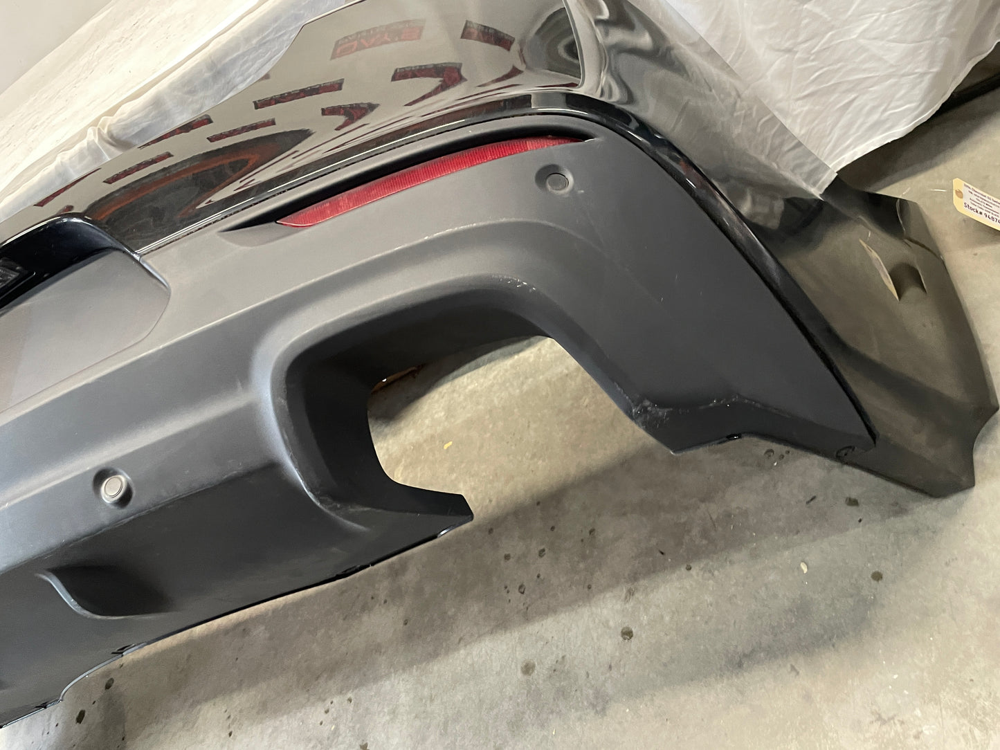 2014 Chevy SS Sedan Rear Bumper Cover Assembly Black OEM - Day's Parts Yard