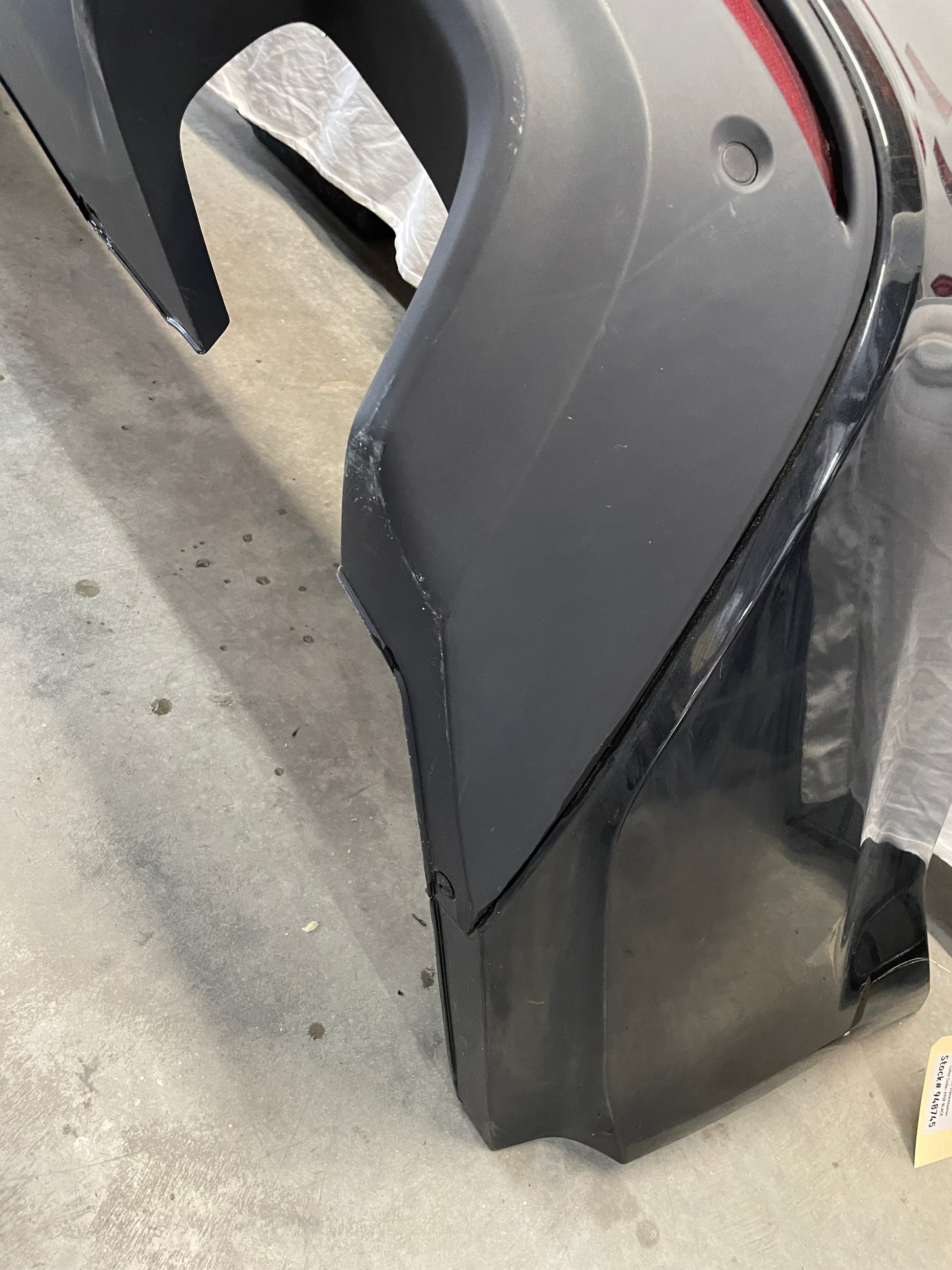 2014 Chevy SS Sedan Rear Bumper Cover Assembly Black OEM - Day's Parts Yard
