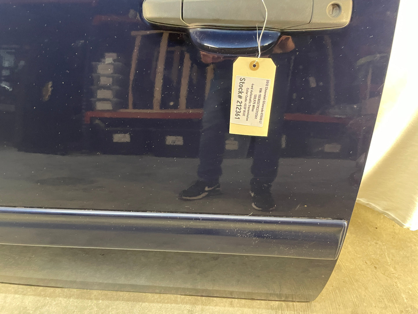2012 Chevy Silverado K1500 LT LH Driver Front Exterior Door - Day's Parts Yard