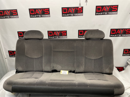 2004 GMC Sierra K1500 Rear Seat Gray Cloth OEM - Day's Parts Yard
