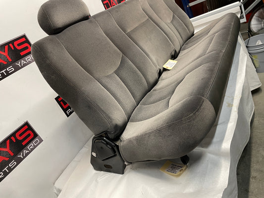 2004 GMC Sierra K1500 Rear Seat Gray Cloth OEM - Day's Parts Yard