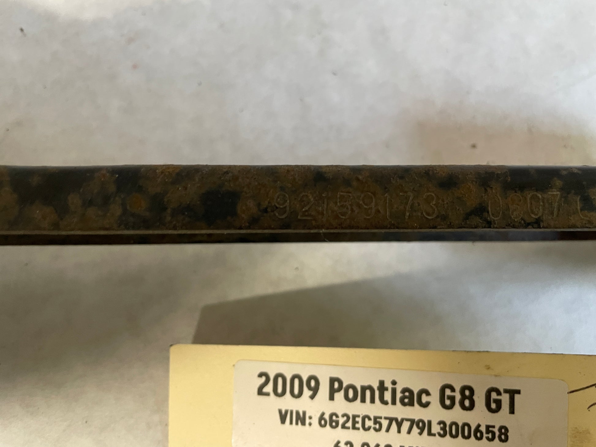 2009 Pontiac G8 GT RH Passenger Rear Control Trailing Arm OEM - Day's Parts Yard