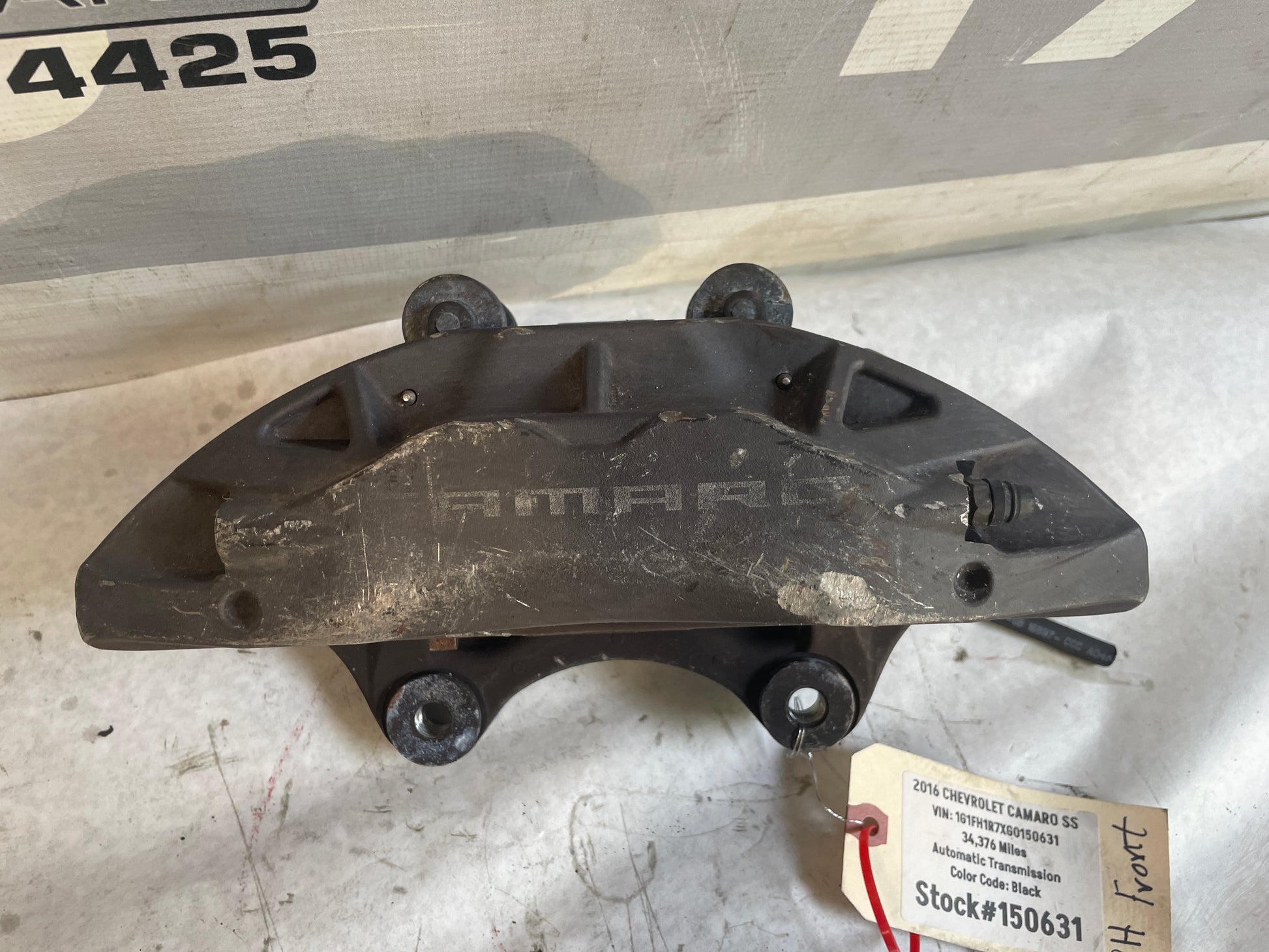 2016 Chevy Camaro SS Brembo Performance Calipers OEM - Day's Parts Yard