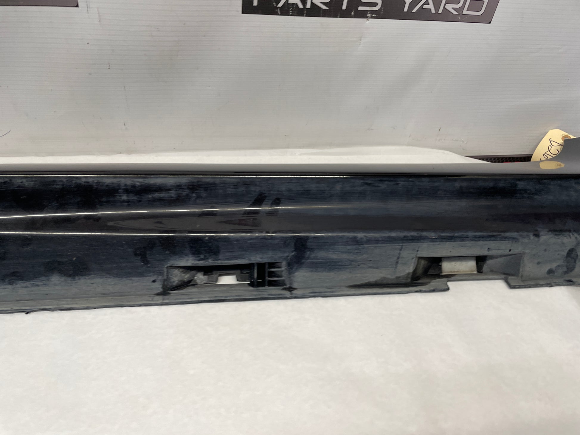2014 Chevy SS Sedan LH Driver Rocker Molding Side Skirt Panel Black OEM - Day's Parts Yard