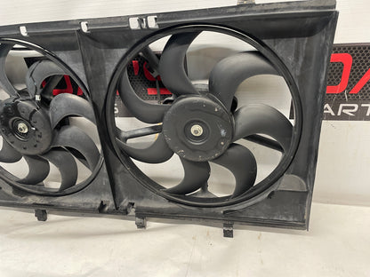 2009 Pontiac G8 GT Dual Radiator Electric Coolant Cooling Fans Assembly OEM