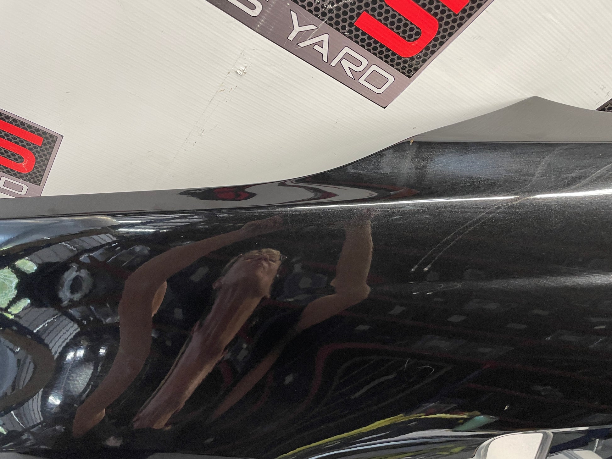 2014 Chevy SS Sedan LH Driver Front Fender Black OEM - Day's Parts Yard