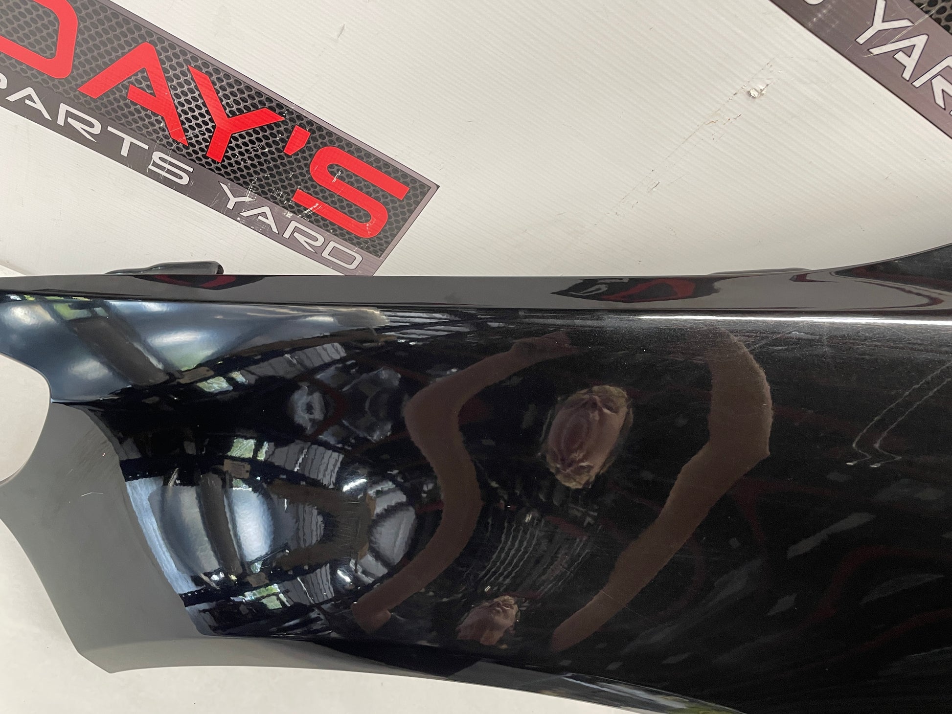 2014 Chevy SS Sedan LH Driver Front Fender Black OEM - Day's Parts Yard