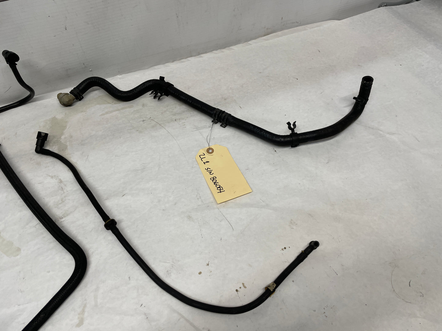 2013 Camaro ZL1 Supercharger Intake EVAP Steam Vacuum Coolant Lines Hoses Tubes OEM