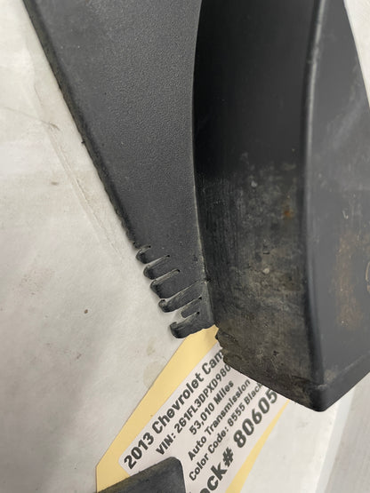 2013 Chevy Camaro ZL1  RH & LH Rear Bumper Splash Shield Wheel Well Trim Molding OEM