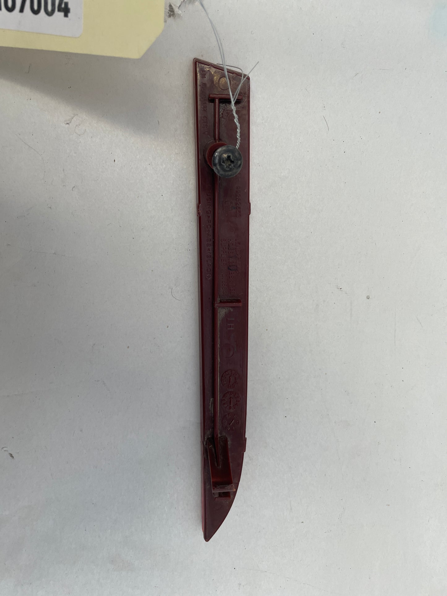2020 Chevy Camaro  LH Driver Bumper Red Reflector OEM