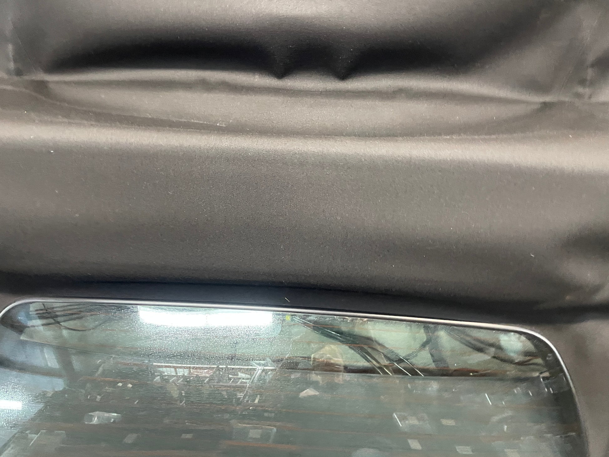 2005 Chevy C6 Corvette Convertible Soft Top w/ Hydraulic Pump Black OEM - Day's Parts Yard