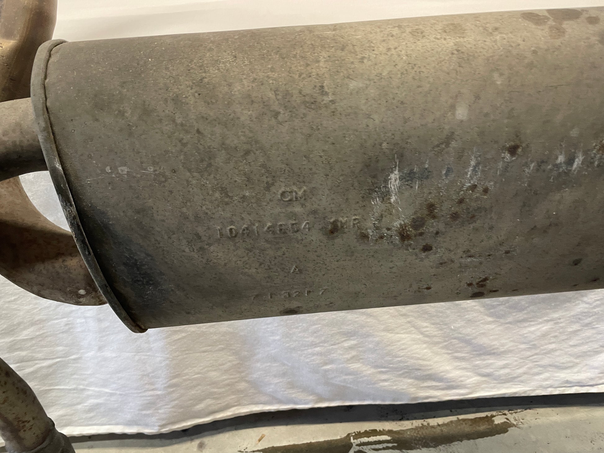 1998 Pontiac Firebird Formula Trans Am Factory Exhaust Muffler OEM LOCAL PICK UP - Day's Parts Yard