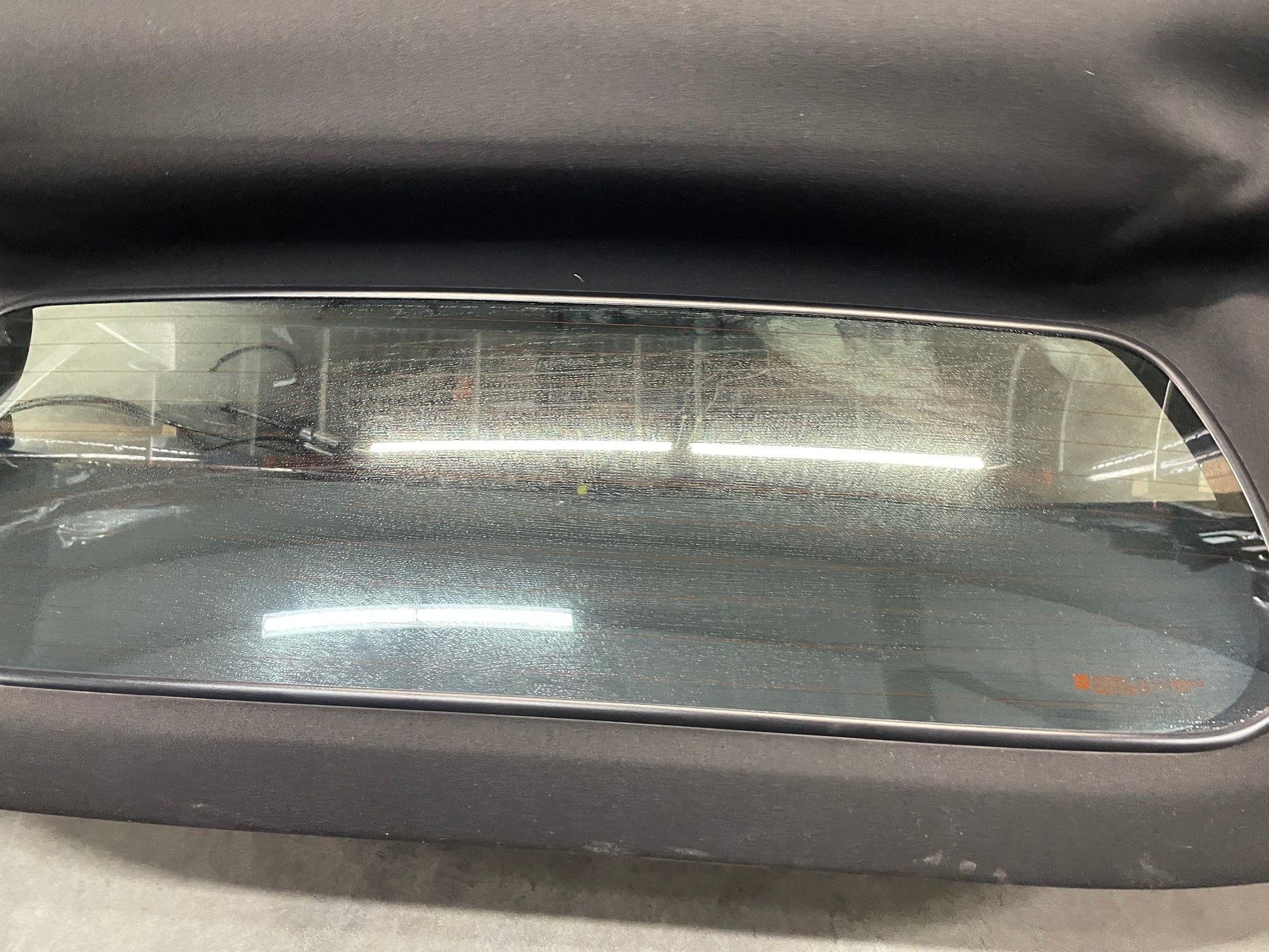 2005 Chevy C6 Corvette Convertible Soft Top w/ Hydraulic Pump Black OEM - Day's Parts Yard