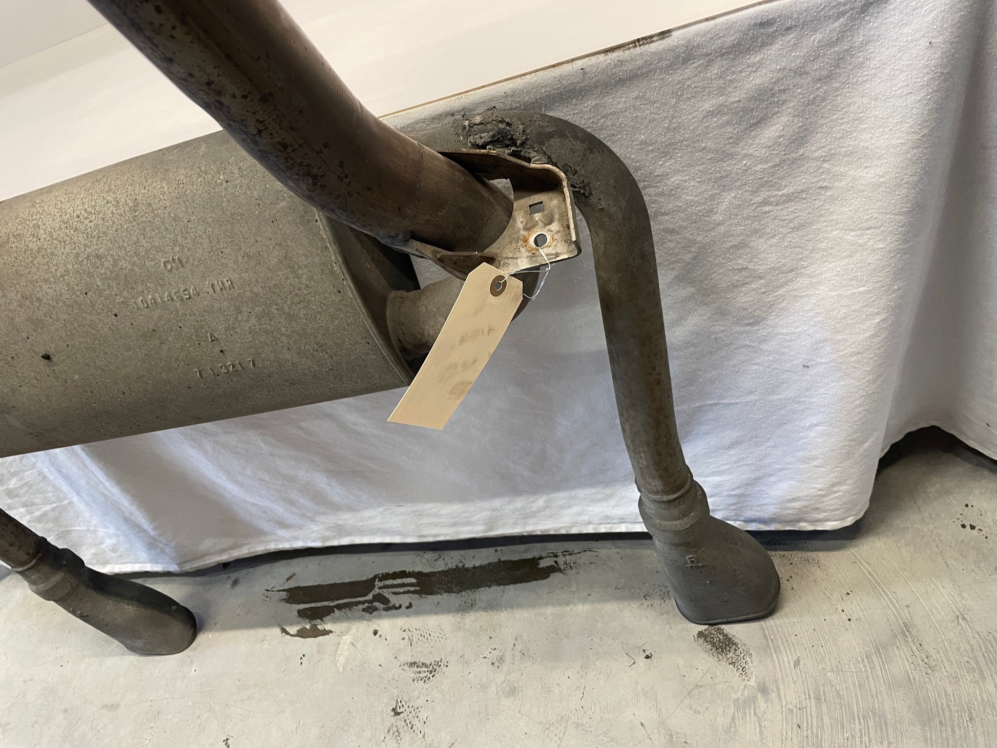 1998 Pontiac Firebird Formula Trans Am Factory Exhaust Muffler OEM LOCAL PICK UP - Day's Parts Yard