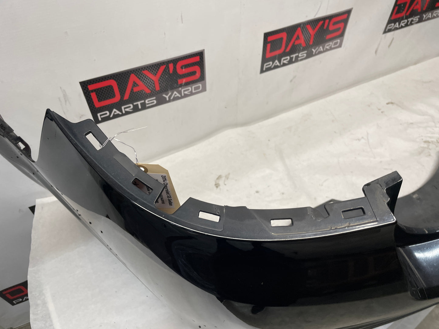 2014 Chevy SS Sedan Rear Bumper Cover Black OEM - Day's Parts Yard