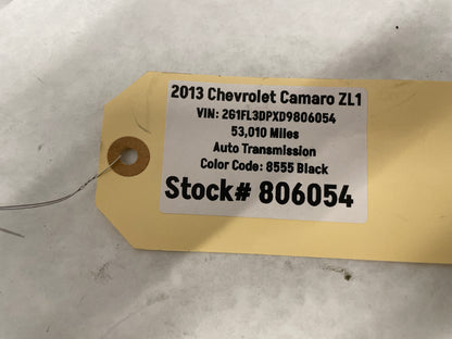 2013 Chevy Camaro ZL1 RH & LH Rear Bumper Cover Outer Reinforcement Bracket Support OEM