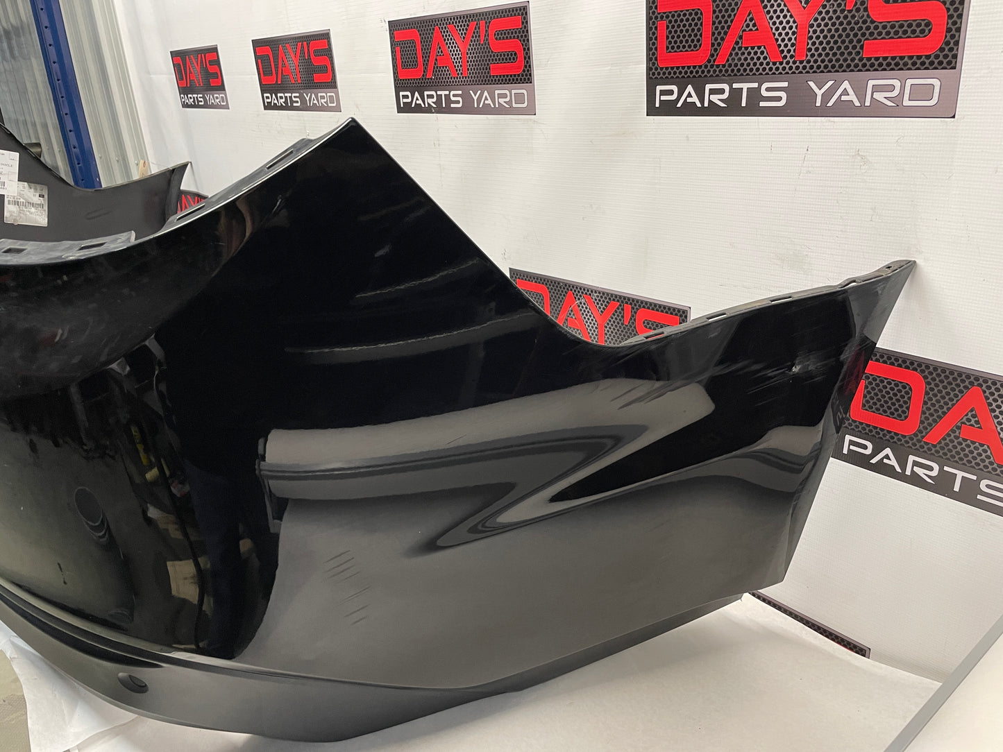 2014 Chevy SS Sedan Complete Rear Bumper Cover Black OEM