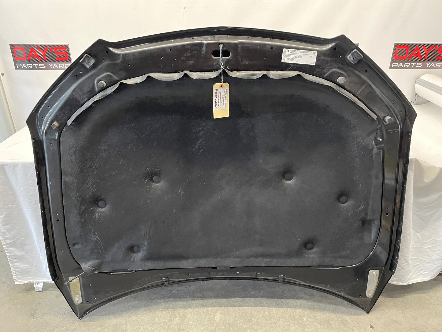 2014 Chevy SS Sedan Hood Assembly Black OEM - Day's Parts Yard